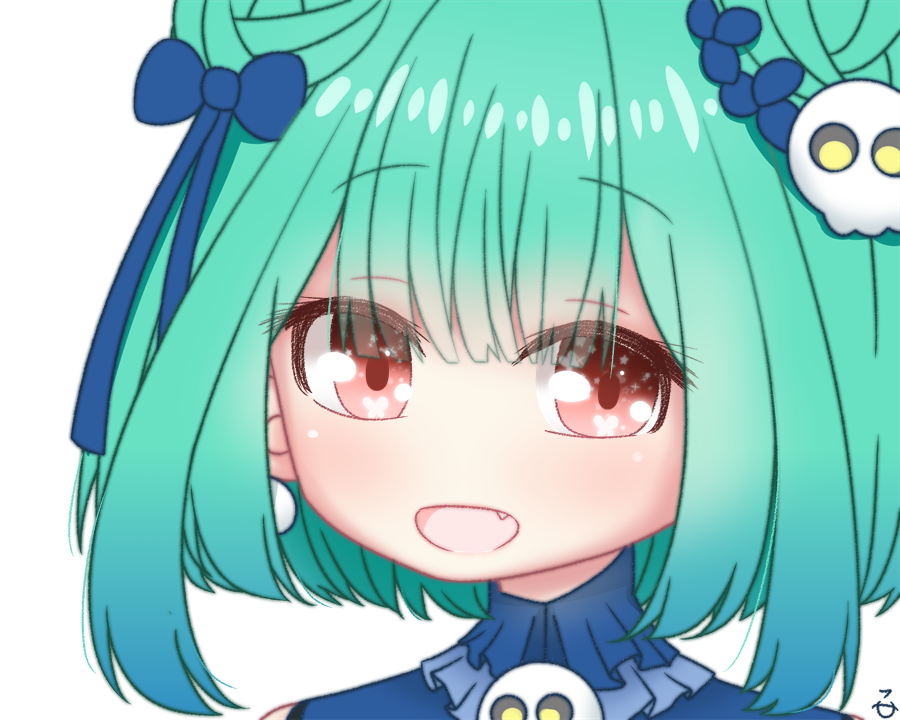 潤羽るしあ ホロライブ3期生 八重歯 かわいい 七さんありがとうございます