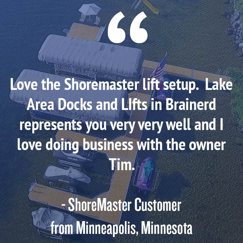 ShoreMaster's tweet photo. Happy #Customer, Happy Life. #ShoreMaster https://t.co/eSpcLFrg7c