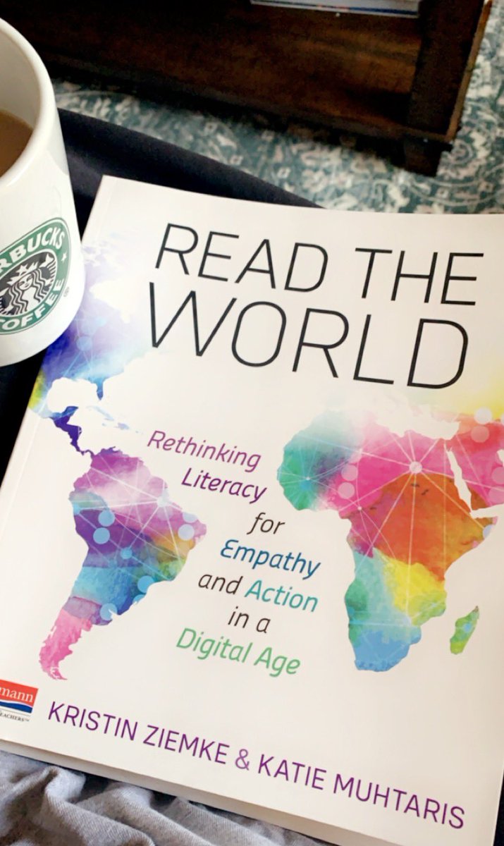 It finally arrived and I’m super excited to dive in! 🌍📚“With the help of technology we can look beyond the walls of our classroom” #ReadTheWorldNow @KristinZiemke @KatieMuhtaris