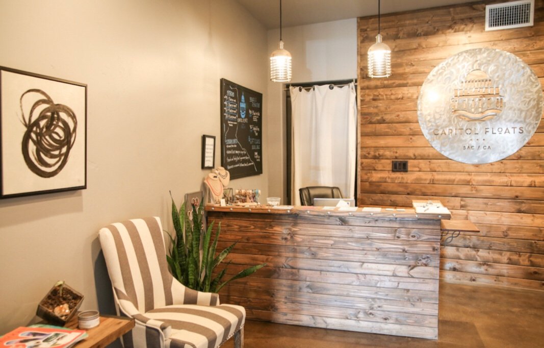 The first thing you see before your life is changed! 

We are open today 8:00 am - 11:30 pm and Sunday 8:00 am - 10:00 pm

visit CapitolFloats.com to book your session!