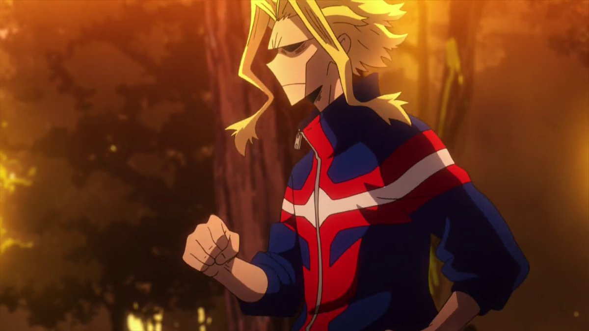 Uhmm I want a track suit like All Might's hmmm