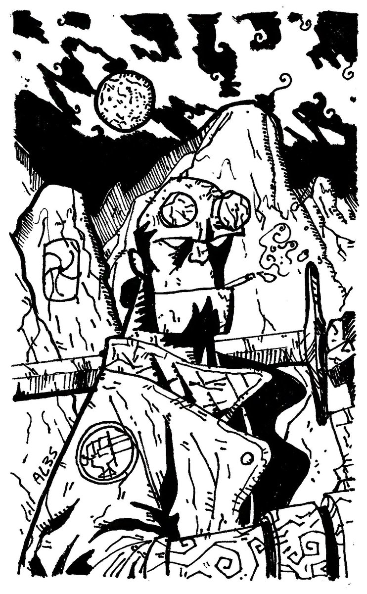Alesz01's tweet photo. Hellboy
#hellboy #hq #vertigo #draw #al3s #digitalart #ink https://t.co/cy9Amo0jQh