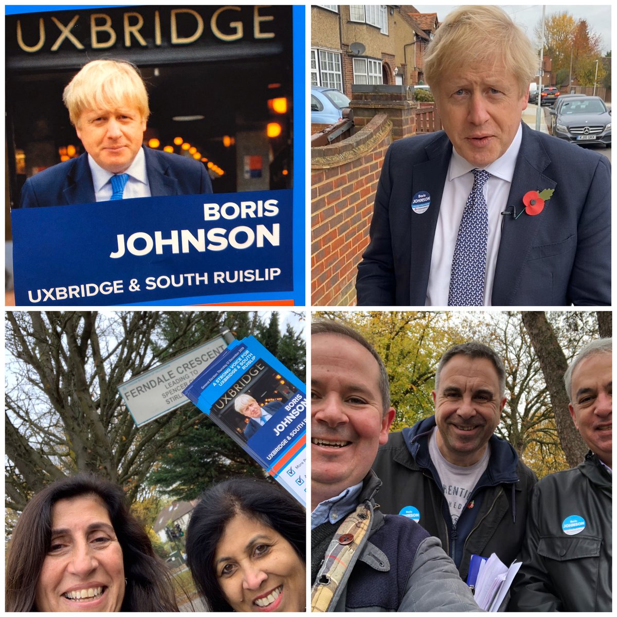 Hillingdon Conservatives (@hillingdon_tory) on Twitter photo Great work by our teams out across #Uxbridge & #Ruisip today with <a href="/BorisJohnson/">Boris Johnson</a> this morning. Lots of local support ahead of #GE2019
✅ More Police on our Streets
✅ Brand New Hospital
✅ Getting Brexit Done Great work by our teams out across #Uxbridge & #Ruisip today with <a href="/BorisJohnson/">Boris Johnson</a> this morning. Lots of local support ahead of #GE2019
✅ More Police on our Streets
✅ Brand New Hospital
✅ Getting Brexit Done