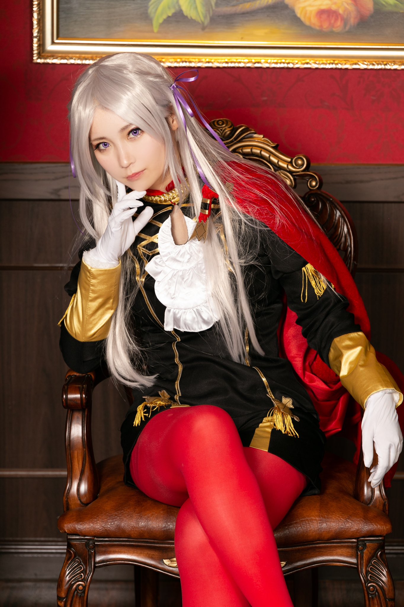 風花雪月　エーデルガルト　コスプレ ファイアーエムブレム 風花雪月 エーデルガルト コスチューム
