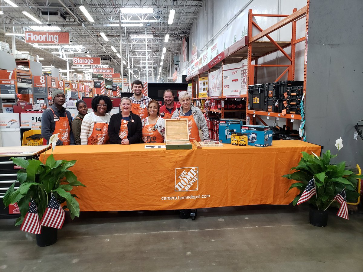 Danielle Huval (@huvalthd93) on Twitter photo Checking out a veteran workshop with our travels! Awesome job Charity! <a href="/ginger_coleman/">Ginger coleman</a> <a href="/avis_green_THD/">Avis Green</a> <a href="/Brianthor1/">Brian thornton</a> <a href="/AlfonzoR64/">Alfonzo</a> Checking out a veteran workshop with our travels! Awesome job Charity! <a href="/ginger_coleman/">Ginger coleman</a> <a href="/avis_green_THD/">Avis Green</a> <a href="/Brianthor1/">Brian thornton</a> <a href="/AlfonzoR64/">Alfonzo</a>