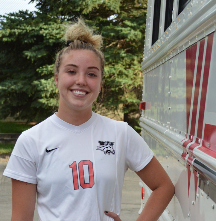 wwcc_soccer's tweet photo. WSOC - Please help us congratulate;  #2 Kylee Manning (SO) Forward - 2nd Team All Region IX, #9 Porter Brown (FR) Defense - 2nd Team All Region IX, #10 Karly Conolly (FR) Midfield - 2nd Team All Region IX, #18 Markell Freeman (SO) Keeper - 2nd Team All Region IX #2019Mustangs https://t.co/JaT2VVUQoK