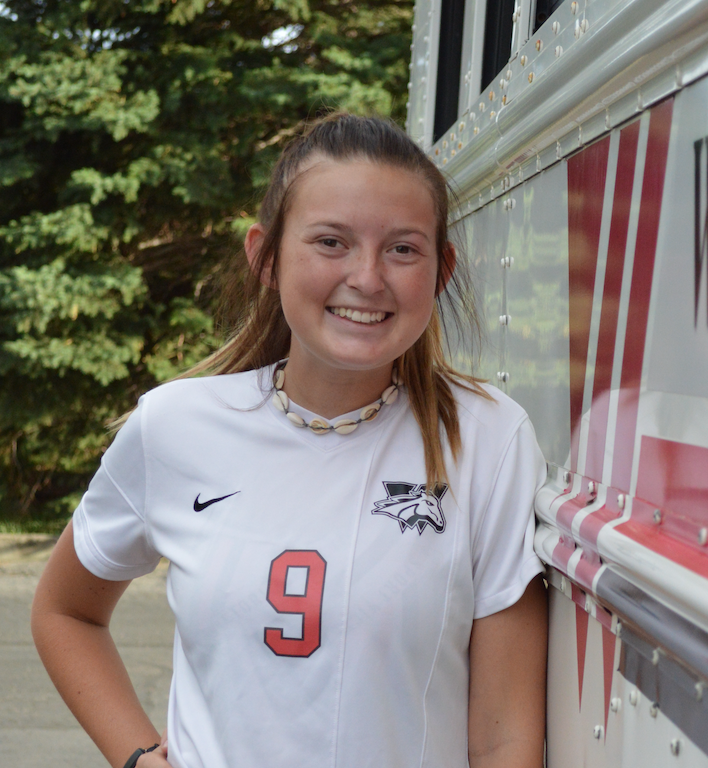 wwcc_soccer's tweet photo. WSOC - Please help us congratulate;  #2 Kylee Manning (SO) Forward - 2nd Team All Region IX, #9 Porter Brown (FR) Defense - 2nd Team All Region IX, #10 Karly Conolly (FR) Midfield - 2nd Team All Region IX, #18 Markell Freeman (SO) Keeper - 2nd Team All Region IX #2019Mustangs https://t.co/JaT2VVUQoK