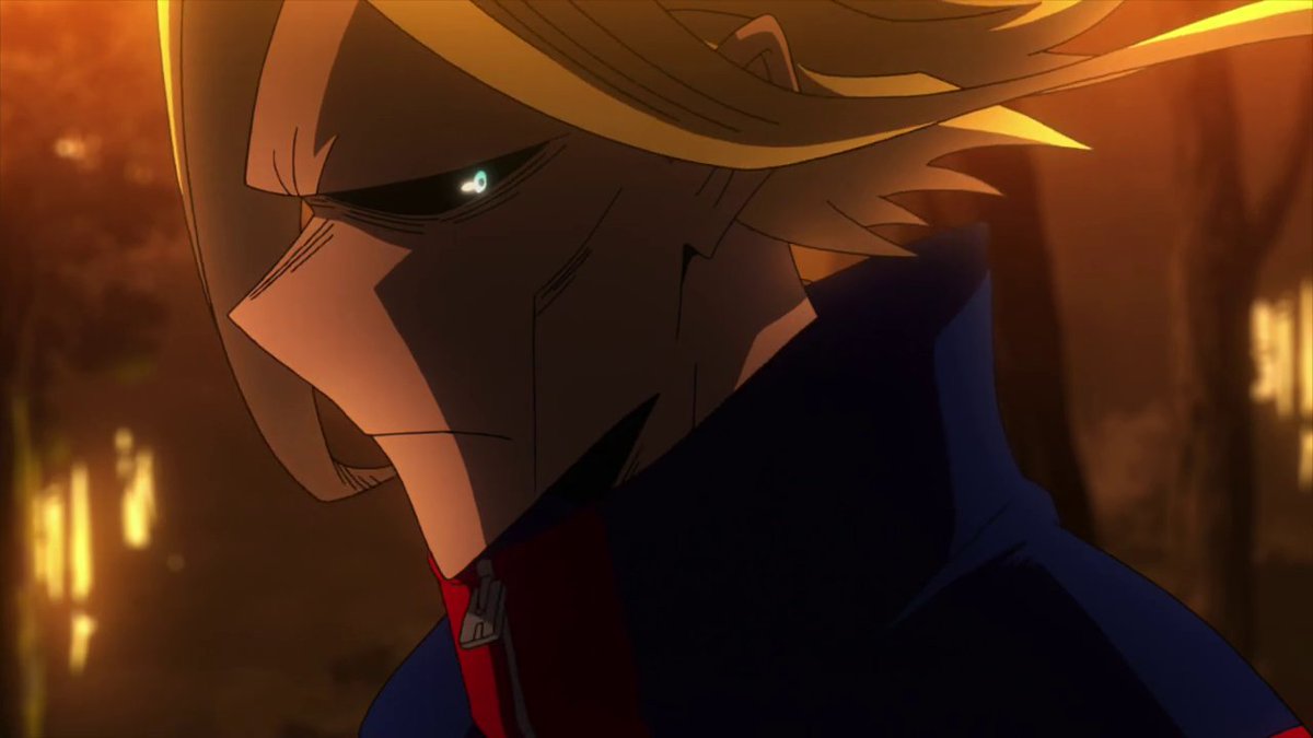 I never thought I'd see a cool All Might on his true form 
