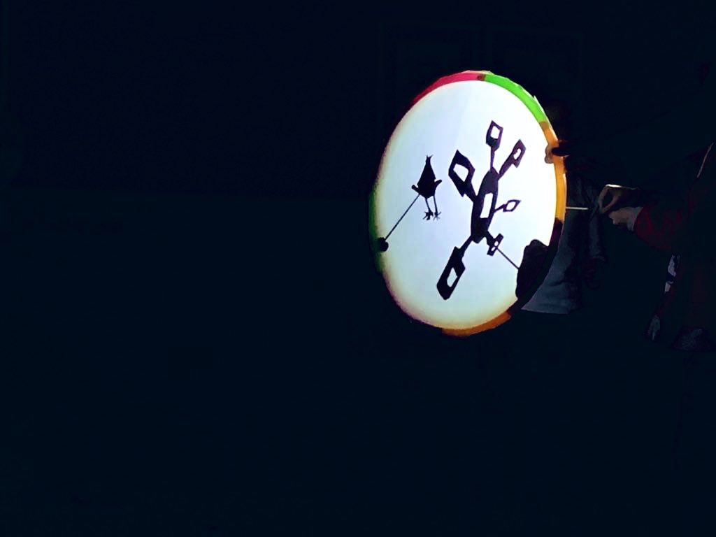 WigmoreLearning's tweet photo. We had loads of fun getting creative with families on our Journey to the Moon today #familyday #operainaday #Apollo50th #shadowpuppets @diphononduo https://t.co/36luTdpfo9
