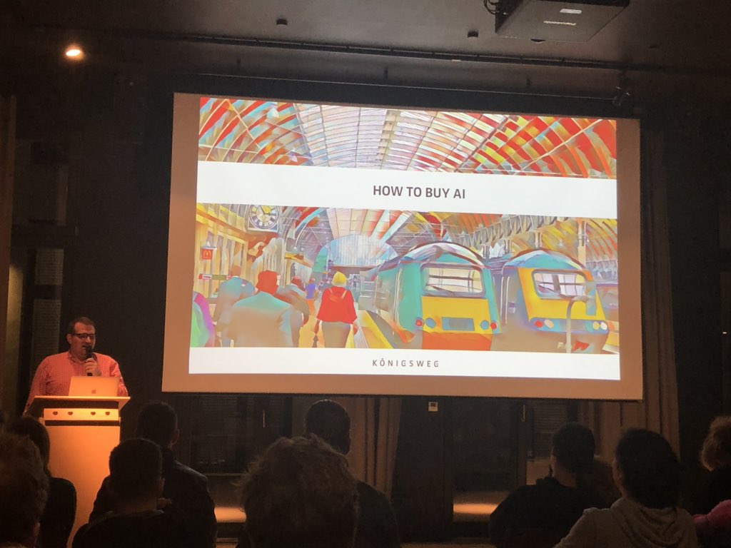 anastasiatymo's tweet image. AI for Managers by @hendorf #pythonpizza