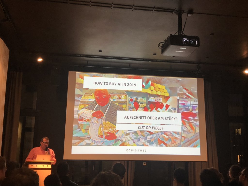 anastasiatymo's tweet image. AI for Managers by @hendorf #pythonpizza