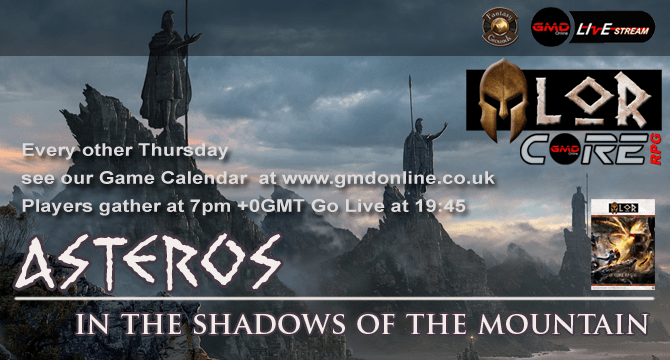 GMDOnline's tweet image. MVP: LoR Asteros - Episode 2 #GMDOnline #RPG #CORERPG #Fantasy gmdonline.co.uk/mvp-lor-astero…