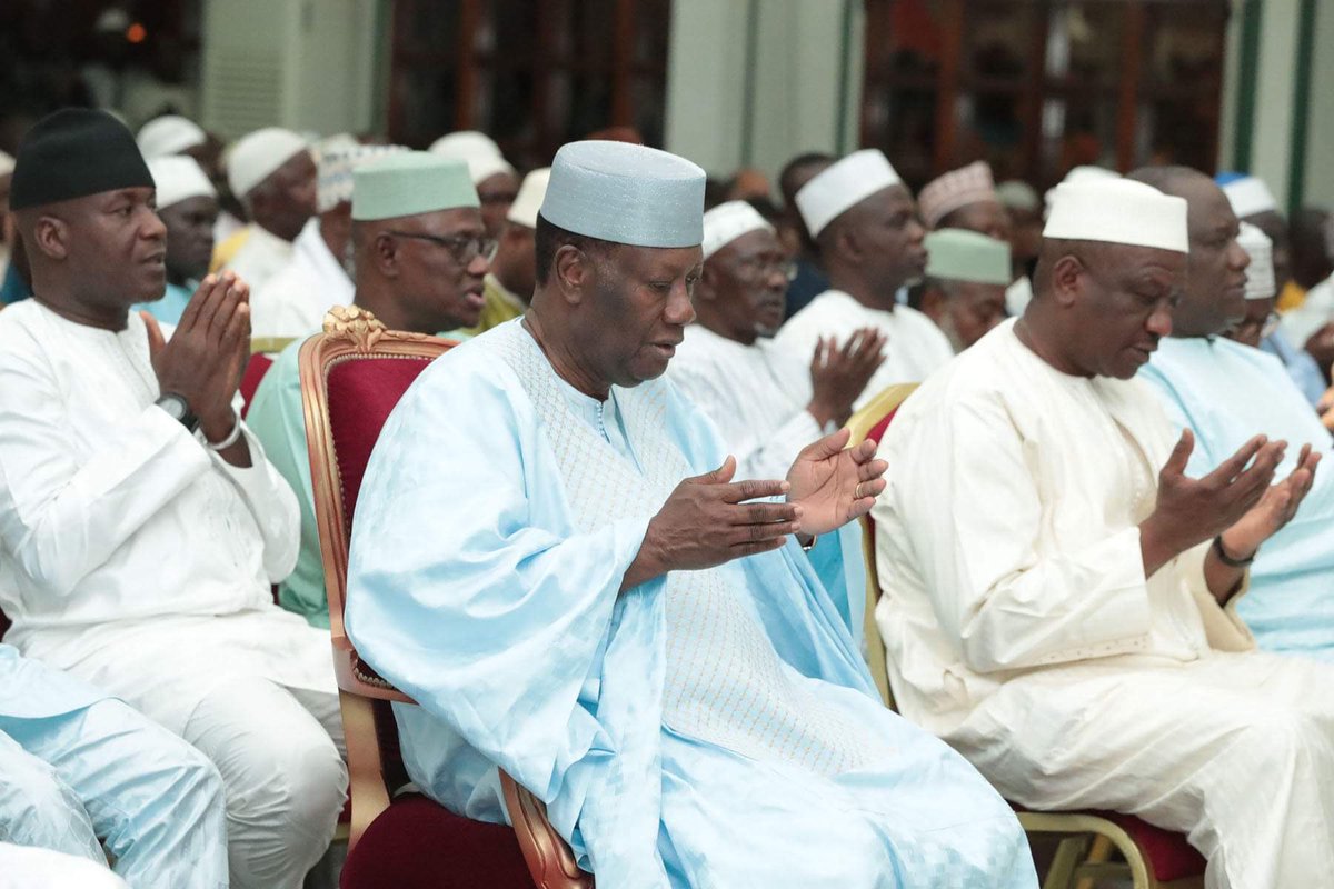 AOuattara_PRCI's tweet image. Je prendrai part ce samedi, à la Grande Mosquée de la Riviera-Golf, à la cérémonie officielle de célébration de l’édition 2019 du Maouloud.