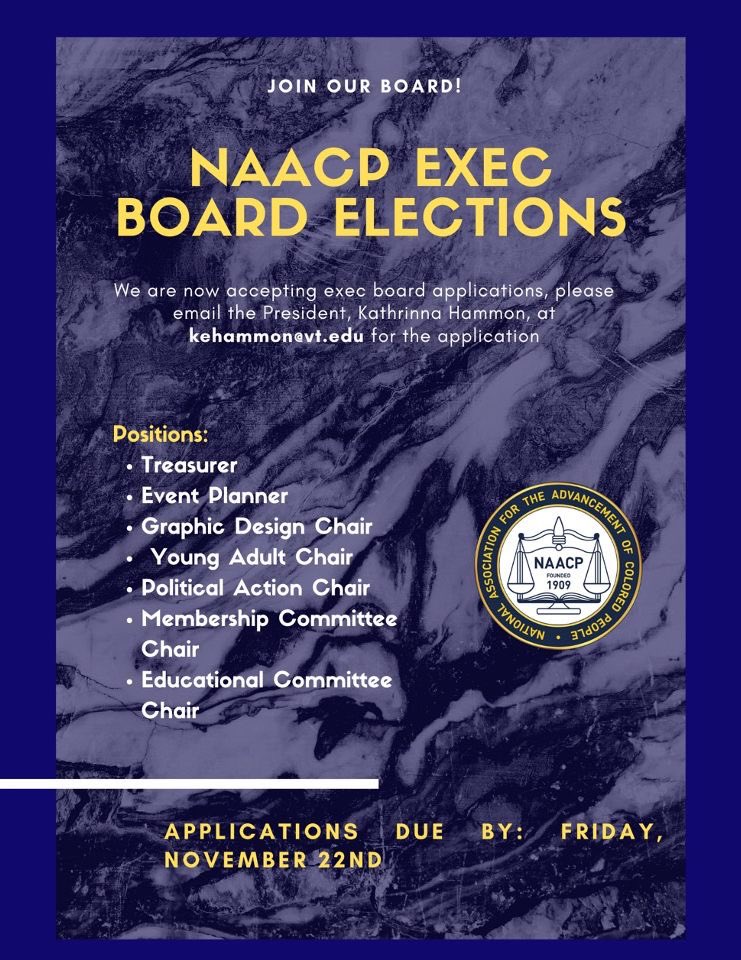 NAACP @ VT tweet media