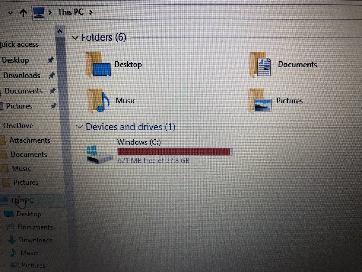 It annoys me that <a href="/sainsburys/">Sainsbury's</a> and <a href="/HP/">HP</a> sell these things. No hard drive space to save anything or update Windows... and that’s when they’re new! Surely those are basic functions?