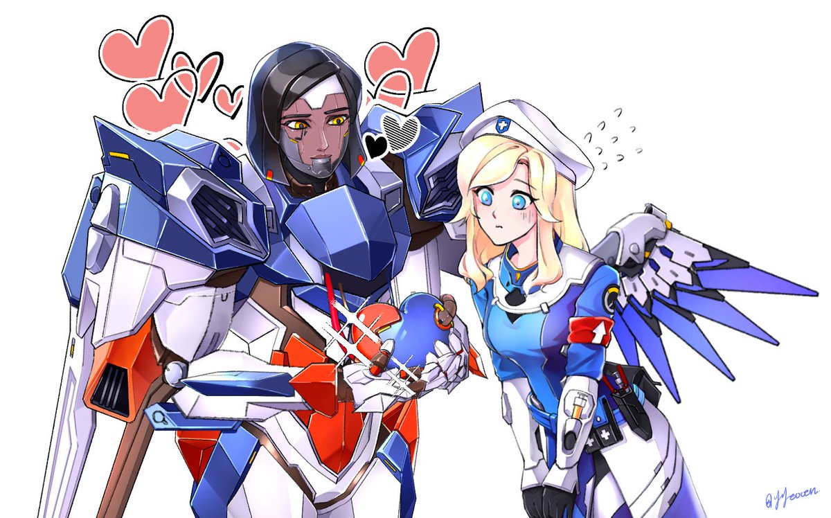 #파라메르 #pharmercy

심장 바치는 메카퀸 파라
부담스러운 의무관 메르시