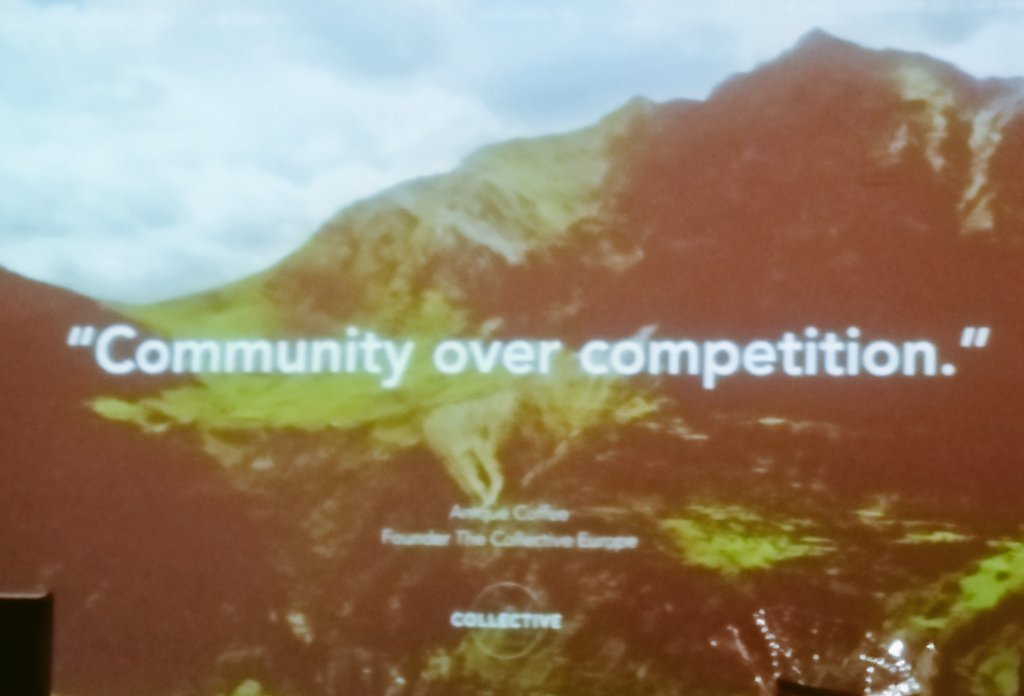 bmanologlou's tweet image. Community over competition @Jade_Pingping #Digitized19