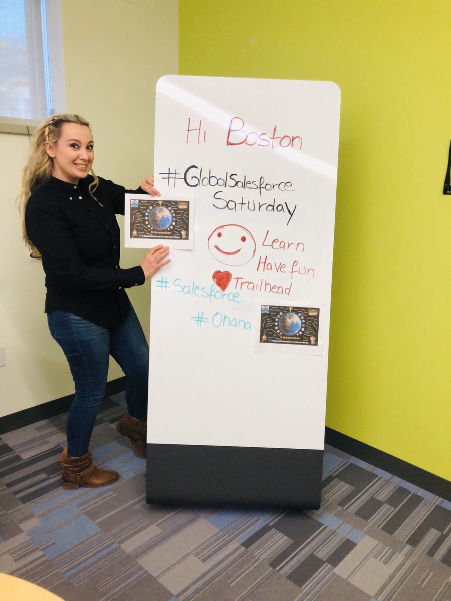 antonela_lula's tweet photo. Boston #GlobalSalesforceSaturday is happening now. #Ohana
#SalesforceSaturday #AlwaysLearning #BlazingTrailsTogether https://t.co/6gkrtYBAUP