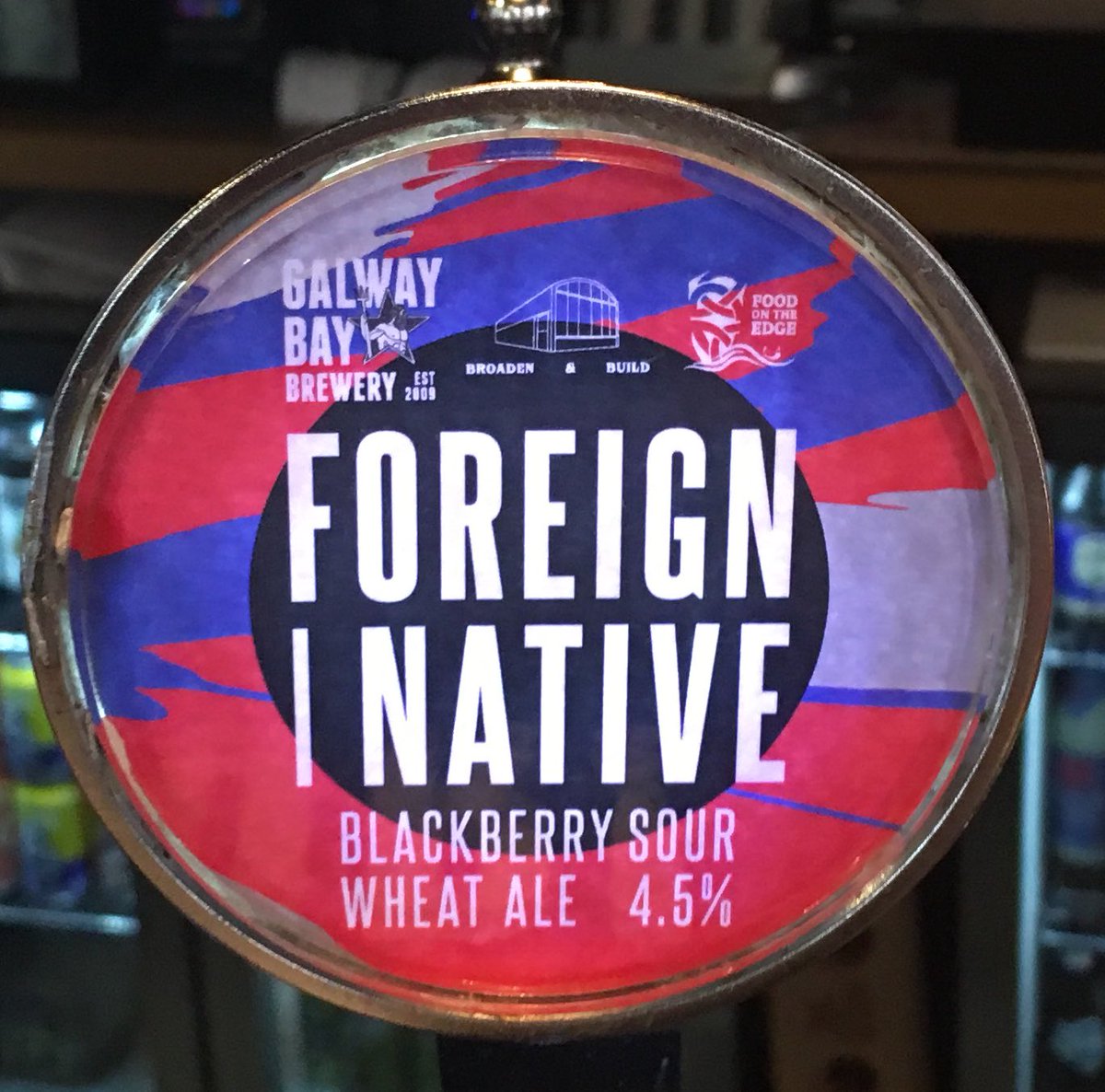 blackpitts82's tweet image. Blackberry Sour Wheat Ale @galwaybeer @PaddleAnd