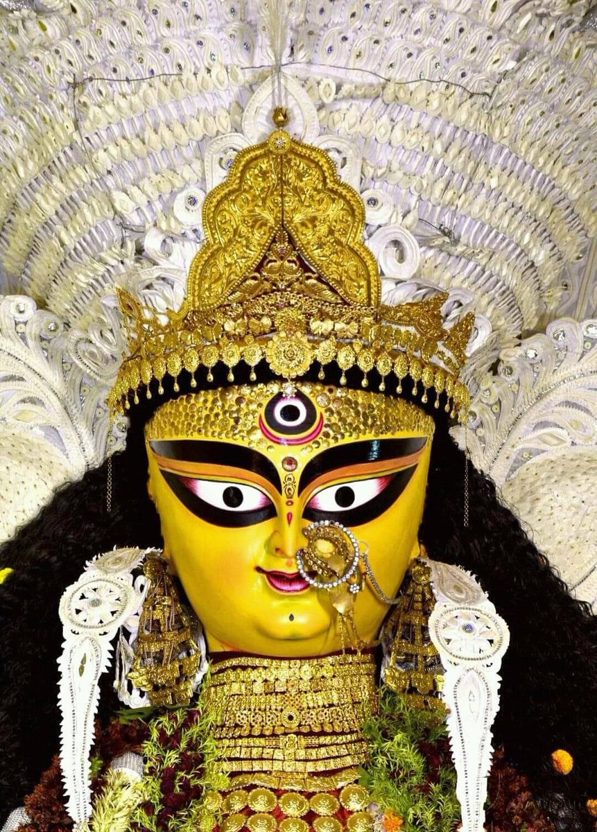 DarshaniRoy's tweet image. Buri  Maa ❤

#BuriMaa #JagadhatriPujo #Krishnagar #JagadhatriPuja