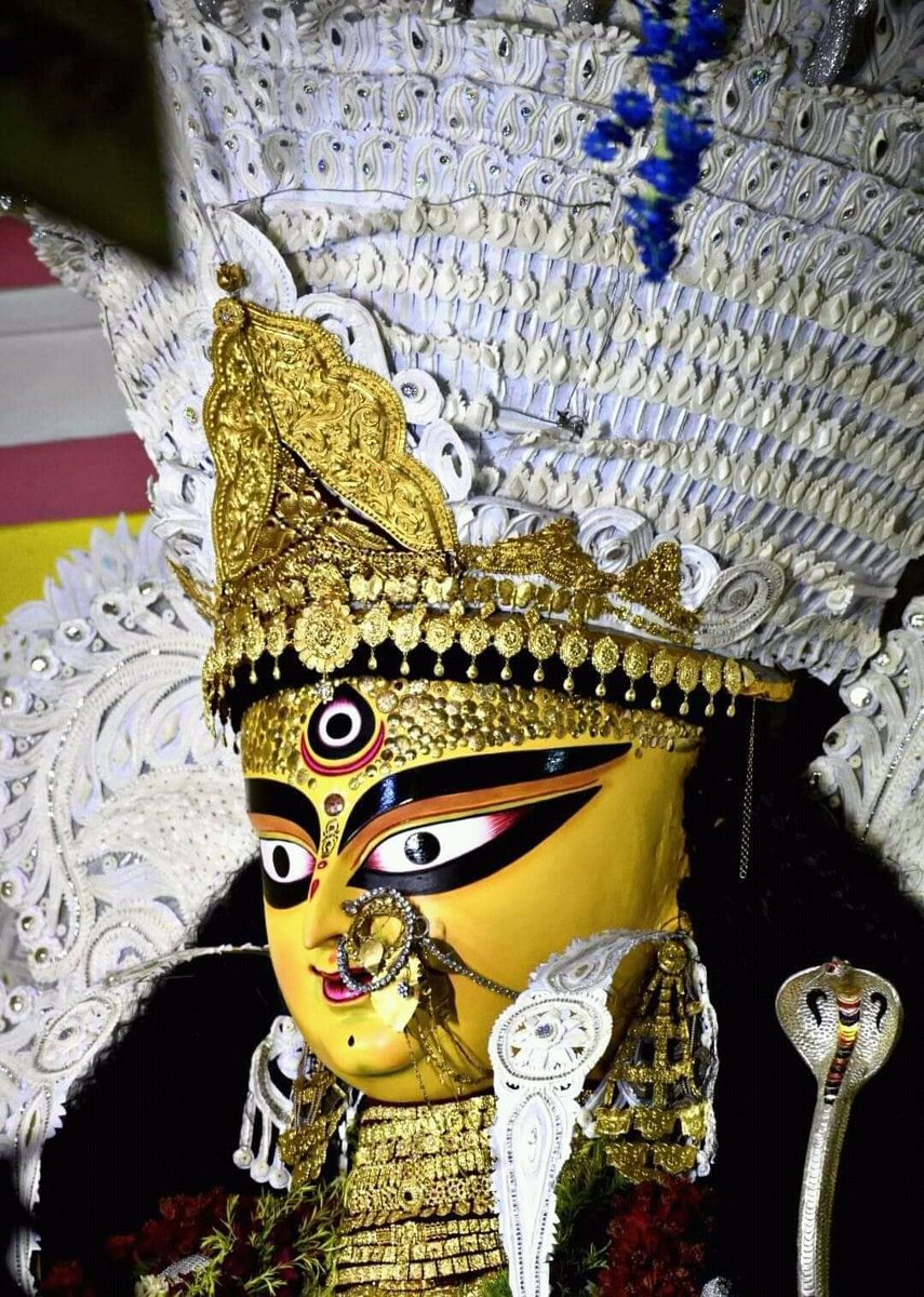 DarshaniRoy's tweet image. Buri  Maa ❤

#BuriMaa #JagadhatriPujo #Krishnagar #JagadhatriPuja