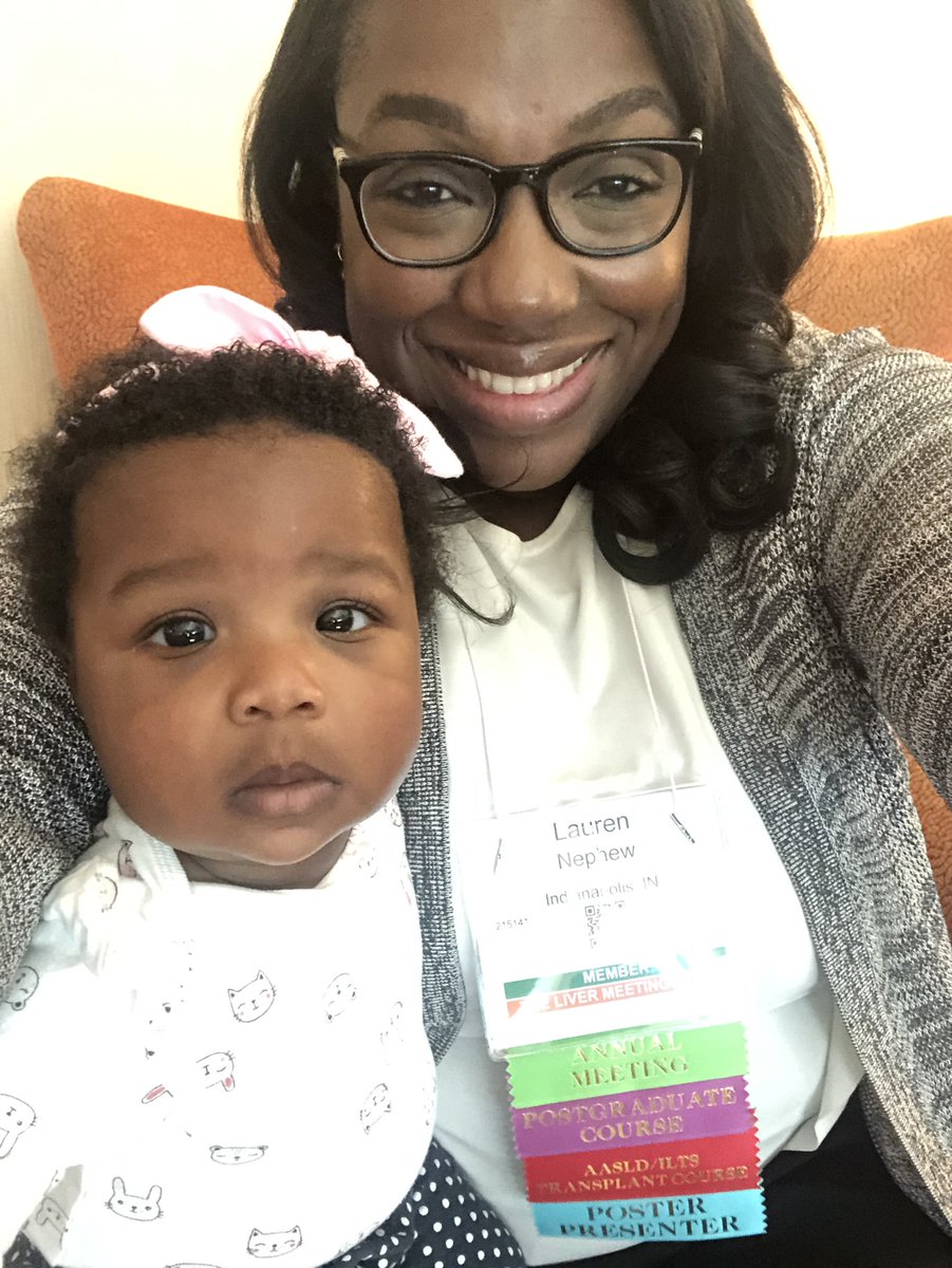 Couldn’t miss the liver meeting so brought my little one with me! Mom’s gotta work and learn. #AASLD2019 #LiverMtg19 <a href="/AASLDtweets/">AASLD</a> @IUHepatology