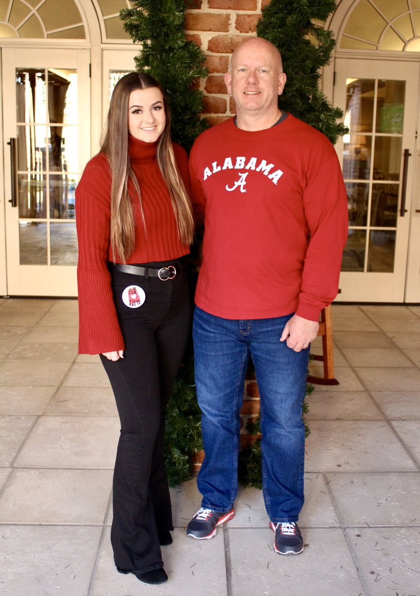 Beauty and the Beast, November 2019 edition. @jessicajustmann #RollTide 🐘