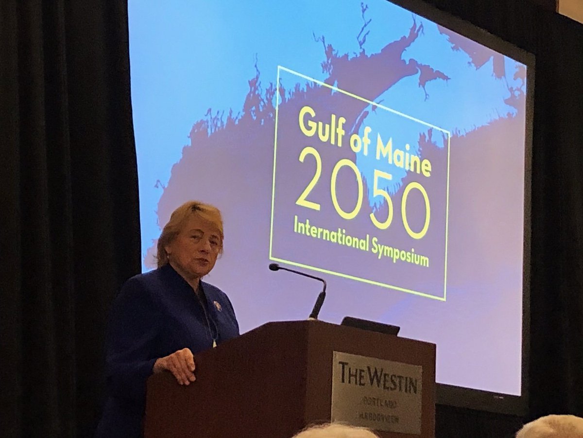 THANK YOU! We started with inspiration from climate leader <a href="/GovJanetMills/">Governor Janet Mills</a> then spent the week with over 300 amazing scientists, managers, students, community leaders, and industry experts working together to understand and promote a resilient <a href="/GulfofMaine2050/">Gulf of Maine 2050</a> #gulfofmaine2050
