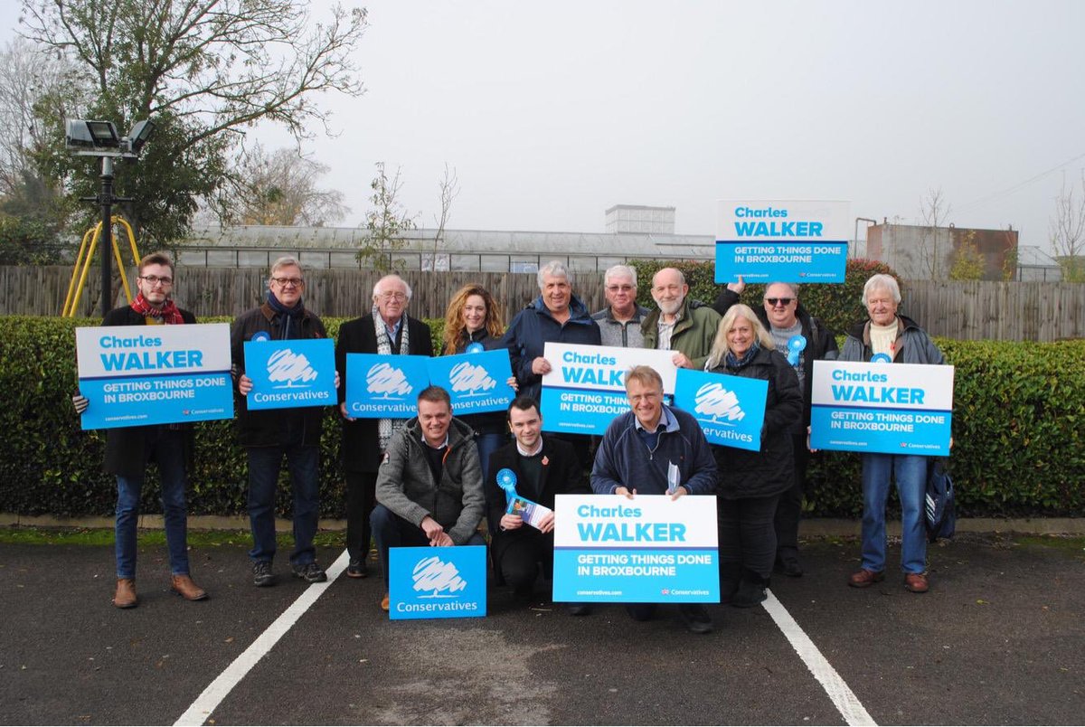 The Broxbourne General Election campaign is now up and running. Speaking to residents it’s clear that they want to get Brexit done and move on to the NHS, Policing and the Environment. We’ll be out and about over the next five weeks, campaigning across our wonderful constituency.