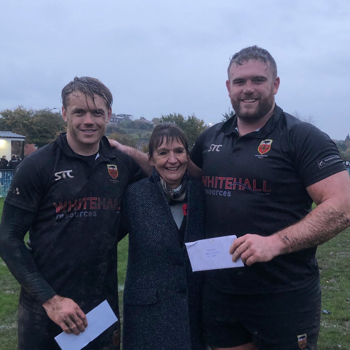 ColchesterRFC's tweet photo. Connor O’Reilly was awarded coaches’ man of the match, sponsored by #HarrysBarAndKitchen for his perfect execution throughout the game, and Partners’ man of the match was James Mitchell for anchoring the scrum and putting in the hard graft #ComeOnCol https://t.co/veBcmo4ZmL