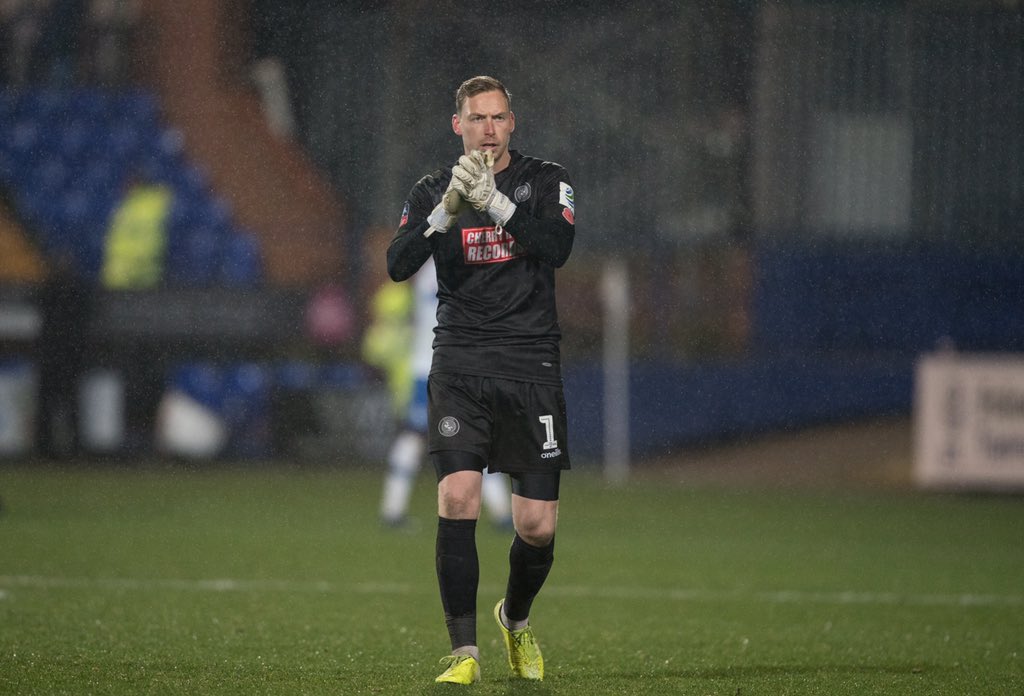 Today was Ryan Allsop’s 200th career appearance! #TRAvWYC