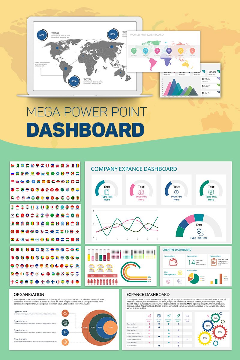 presentwebsite's tweet image. Mega Dashboard Creator PowerPoint Template presentwebsite.com/powerpoint-tem…