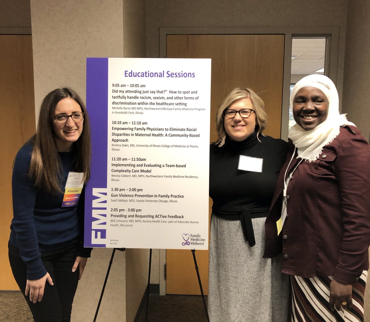 Kristina Dakis, MD (@kdakis) on Twitter photo So lucky to work with these amazing women!! Thanks to all who attended our session on Eliminating Racial Disparities in Maternity Care. Family docs can make a difference! @drkaribeth <a href="/FamilyMedPeoria/">Univ of IL-Peoria Family Med</a> <a href="/IllinoisAFP/">IL Family Physicians</a> #FMMidwest19 #FMRevolution So lucky to work with these amazing women!! Thanks to all who attended our session on Eliminating Racial Disparities in Maternity Care. Family docs can make a difference! @drkaribeth <a href="/FamilyMedPeoria/">Univ of IL-Peoria Family Med</a> <a href="/IllinoisAFP/">IL Family Physicians</a> #FMMidwest19 #FMRevolution
