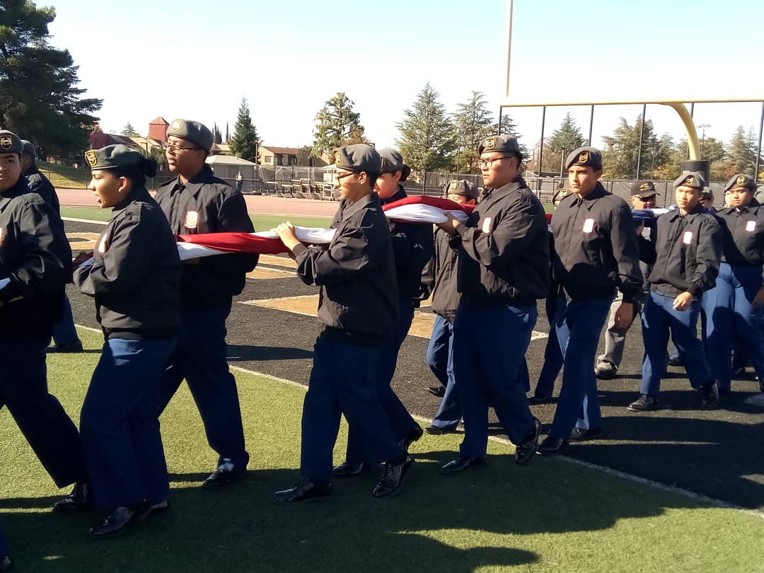 Good Job to all the cadets that came out to help at the Delta Football Game. Let's go Cougars!!!