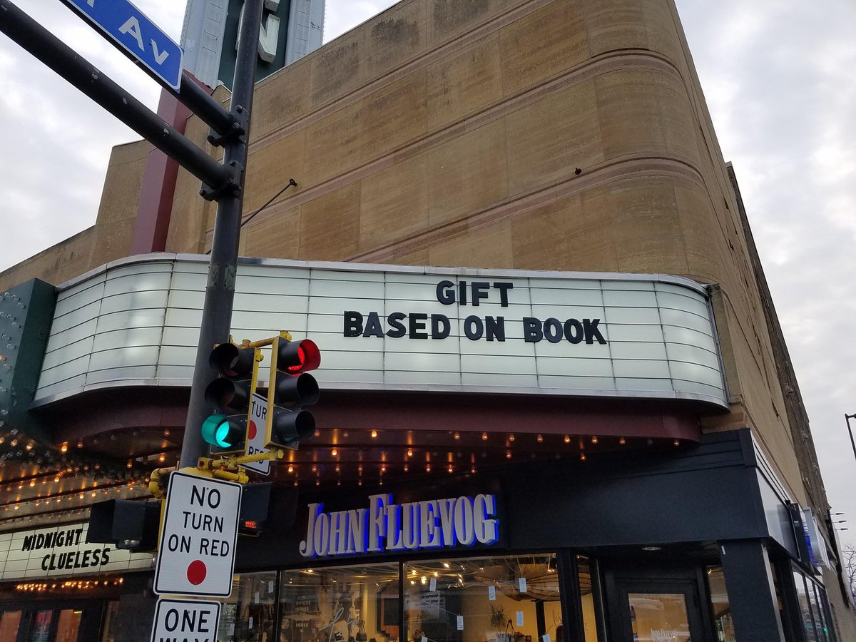 UptownTheatre's tweet photo. Based on a book, #GIFTDoc is now playing. Get Tix: https://t.co/nYQKXDQ66I https://t.co/ssvZhKlxDi