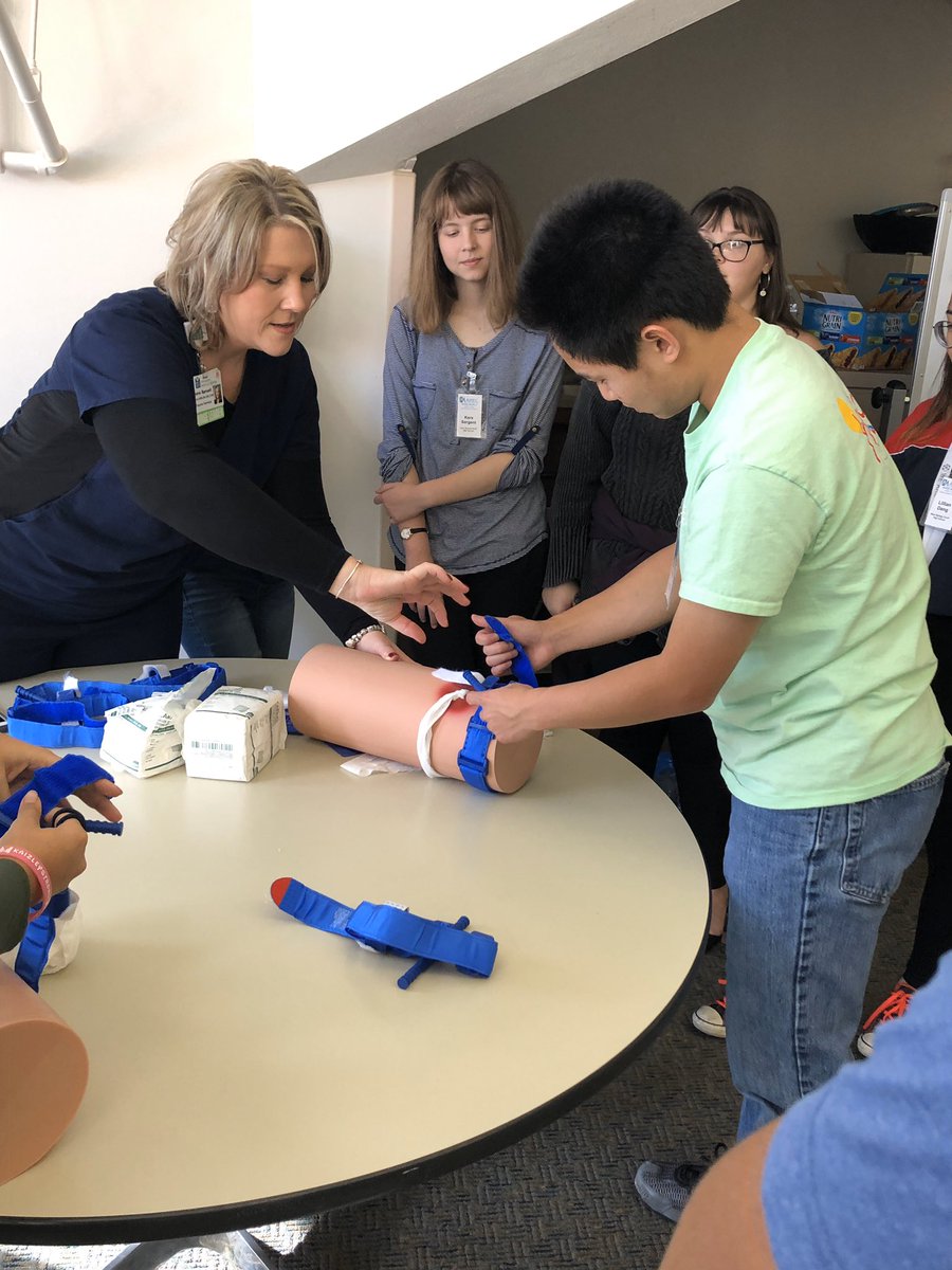 AHEC Health Careers (@wcmissouriahec) on Twitter photo Thanks to <a href="/RCoNursing/">Research College of Nursing</a> for hosting our ACES this month! Learning Stop the Bleed from awesome <a href="/ResearchMed/">Research Medical Center</a> trauma nurses. Thanks to <a href="/RCoNursing/">Research College of Nursing</a> for hosting our ACES this month! Learning Stop the Bleed from awesome <a href="/ResearchMed/">Research Medical Center</a> trauma nurses.