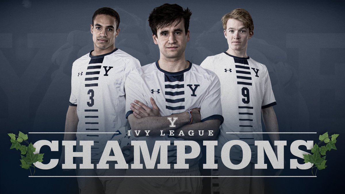 THE YALE BULLDOGS ARE YOUR 2019 IVY LEAGUE CHAMPIONS! 

#ThisIsYale