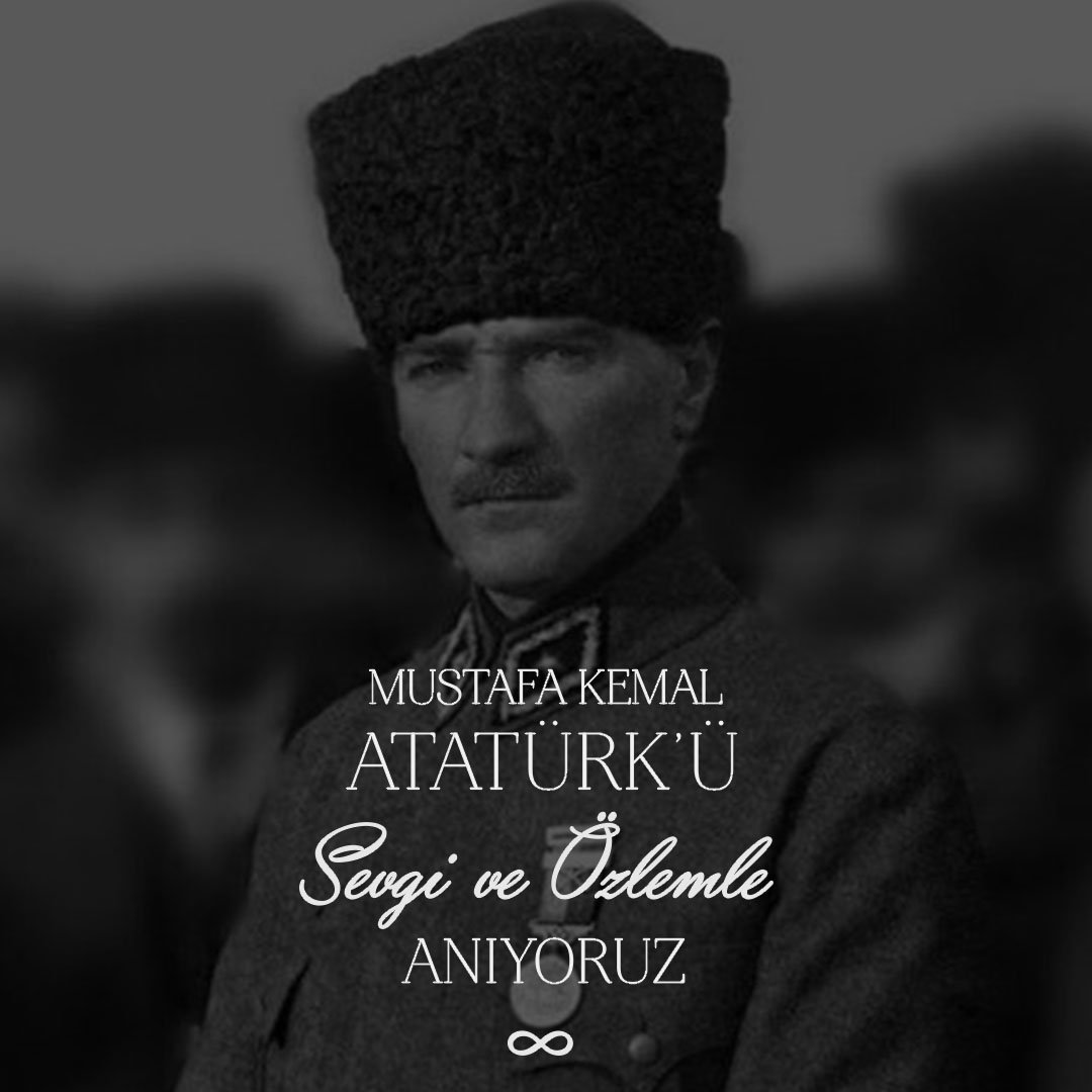 Geleceğe umutla bakıyorsak O’nun sayesinde!
Ulu Önder Mustafa Kemal Atatürk’ü saygı, sevgi ve özlemle anıyoruz.

#bilisimjunior #mustafakemalatatürk #Atayamesaj #MustafaKemalATATURK #10Kasım