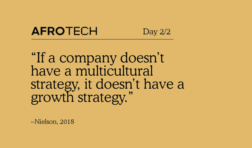 💯 - RT if you agree! #AfroTech #mcBlackTechcellence