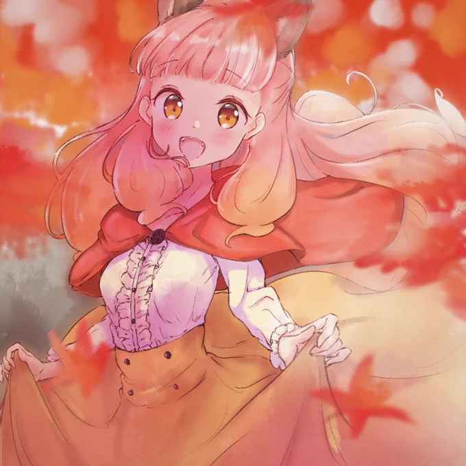 あいね「お前たちを食ってやろうか～!!」??

紅葉シーズン真っ盛りですね? 
