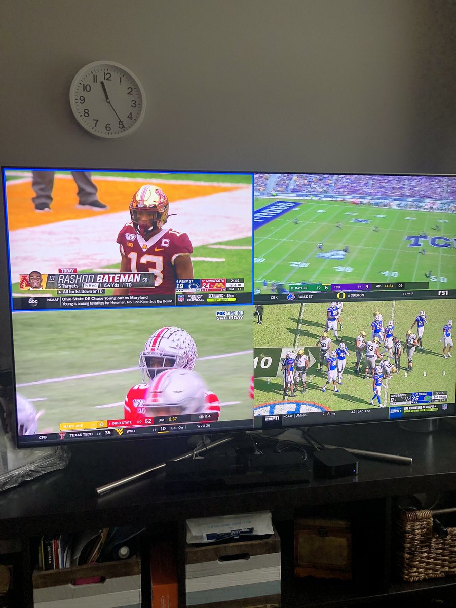 krags74's tweet image. Really mad that #psvue is going away, any other platforms allow you to watch college GAMEDAY like this?! Multi view with so many sports channels. @AskPlayStation wish you would reconsider