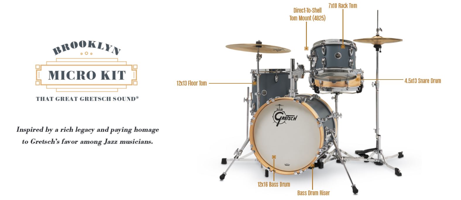 Gretsch brooklyn micro kit deals