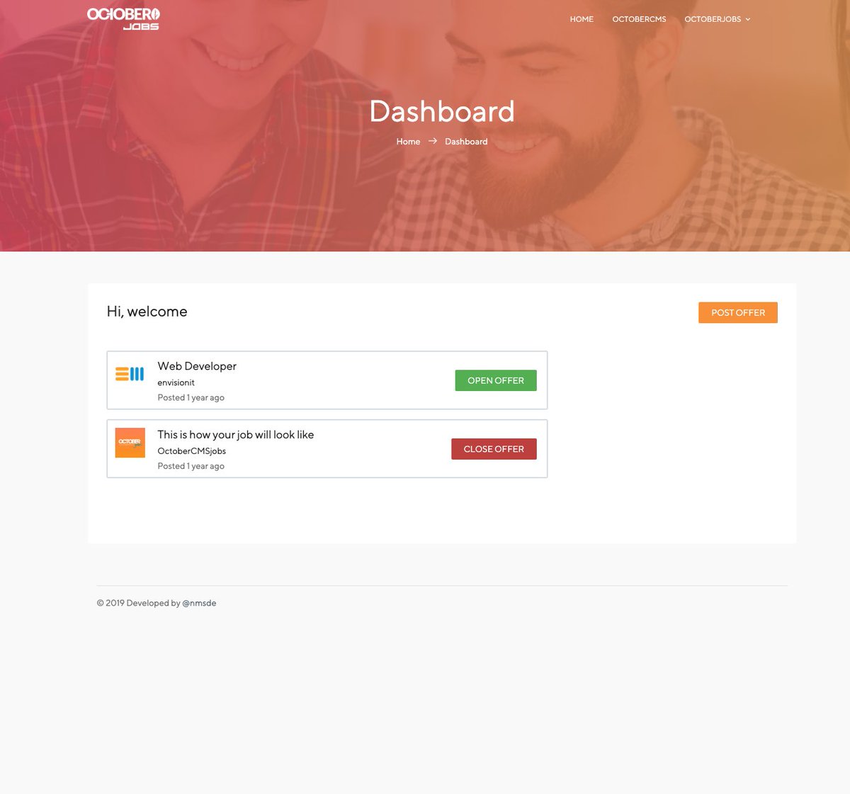 JobsOctober's tweet image. Exciting news! OctoberCMS jobs new features are now live! 

Manage your job offer status.

#octobercms #Jobs #jobopening #joblisting