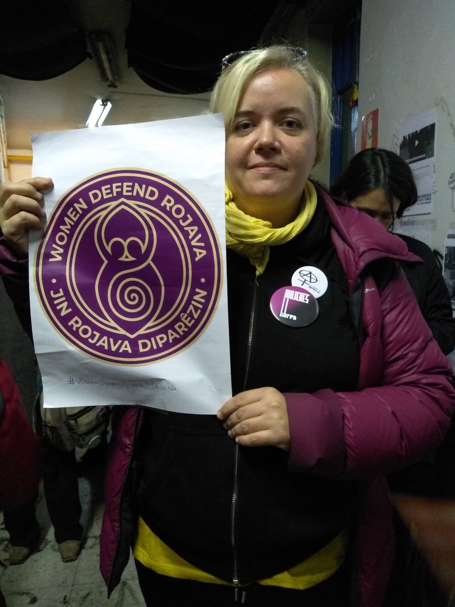 MoniosyBigotes's tweet photo. #WomenDefendRojavaMadrid
Las mujeres libres con Rojava! https://t.co/H9Q9IDKq04