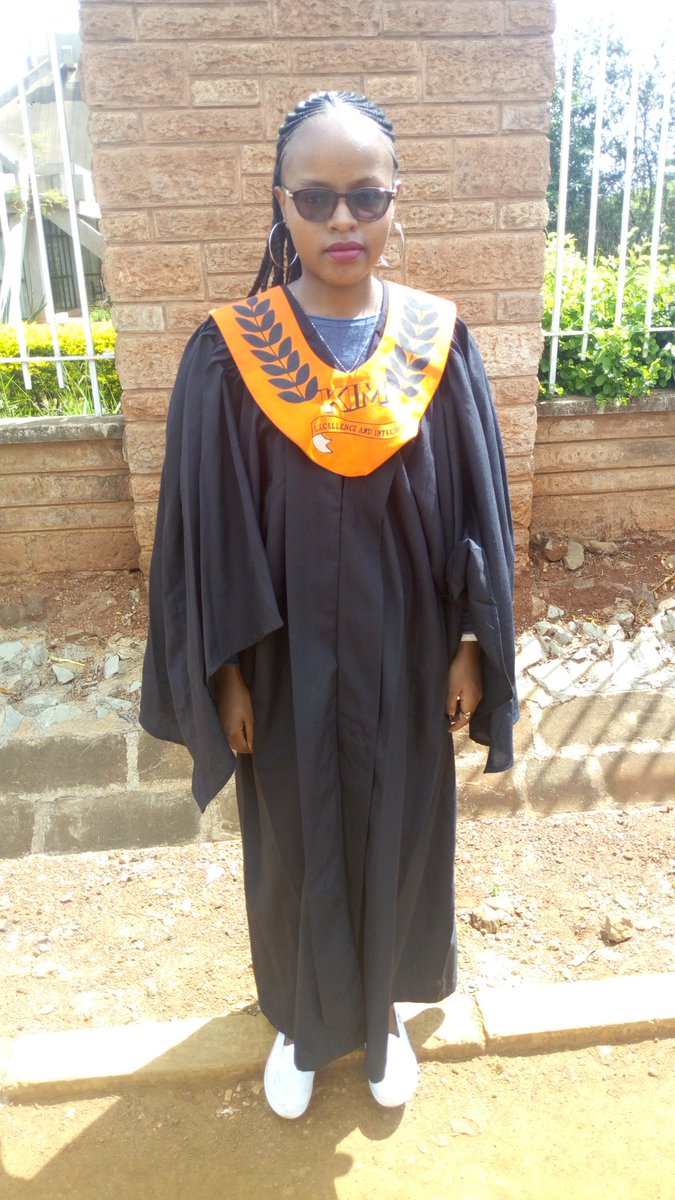 deejay_leather's tweet photo. Congratulations siz on your #KIMGraduation2019 Cheers to a new Chapter in life. @KTNKenya https://t.co/U7IdZNN8sw