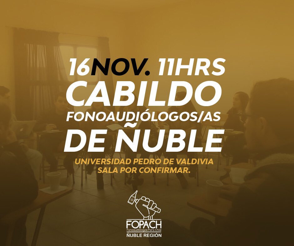 NFopch's tweet photo. Seamos parte del cambio. Por #masfonoaudiologosensalud únete! https://t.co/k4mgNf6EYY