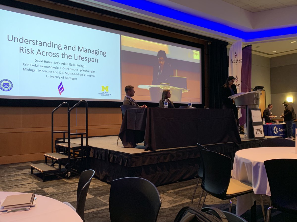 MIepilepsy's tweet image. Insightful presentation by Dr. Harris and Dr. Fedak about Understanding and Managing Risk Across the Lifespan of #Epilepsy!

#EpilepsyFoundationofMI #insightfuldiscussions #Nov9 #WellnessEpilepsyConference #Epilepsy