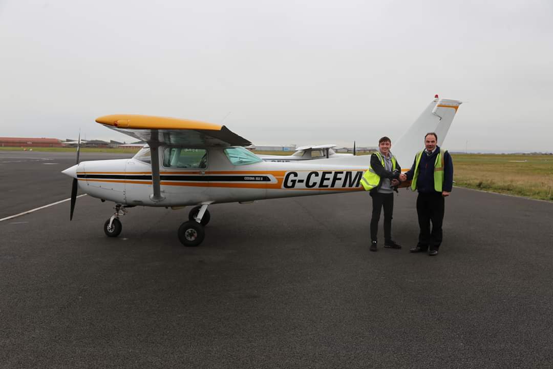 westairfs's tweet photo. Congratulations Luke Ormerod. First solo today @westairfs Great achievement @BLKAirport #AvGeek  #learntofly #ppl https://t.co/lHNDgdCbZZ