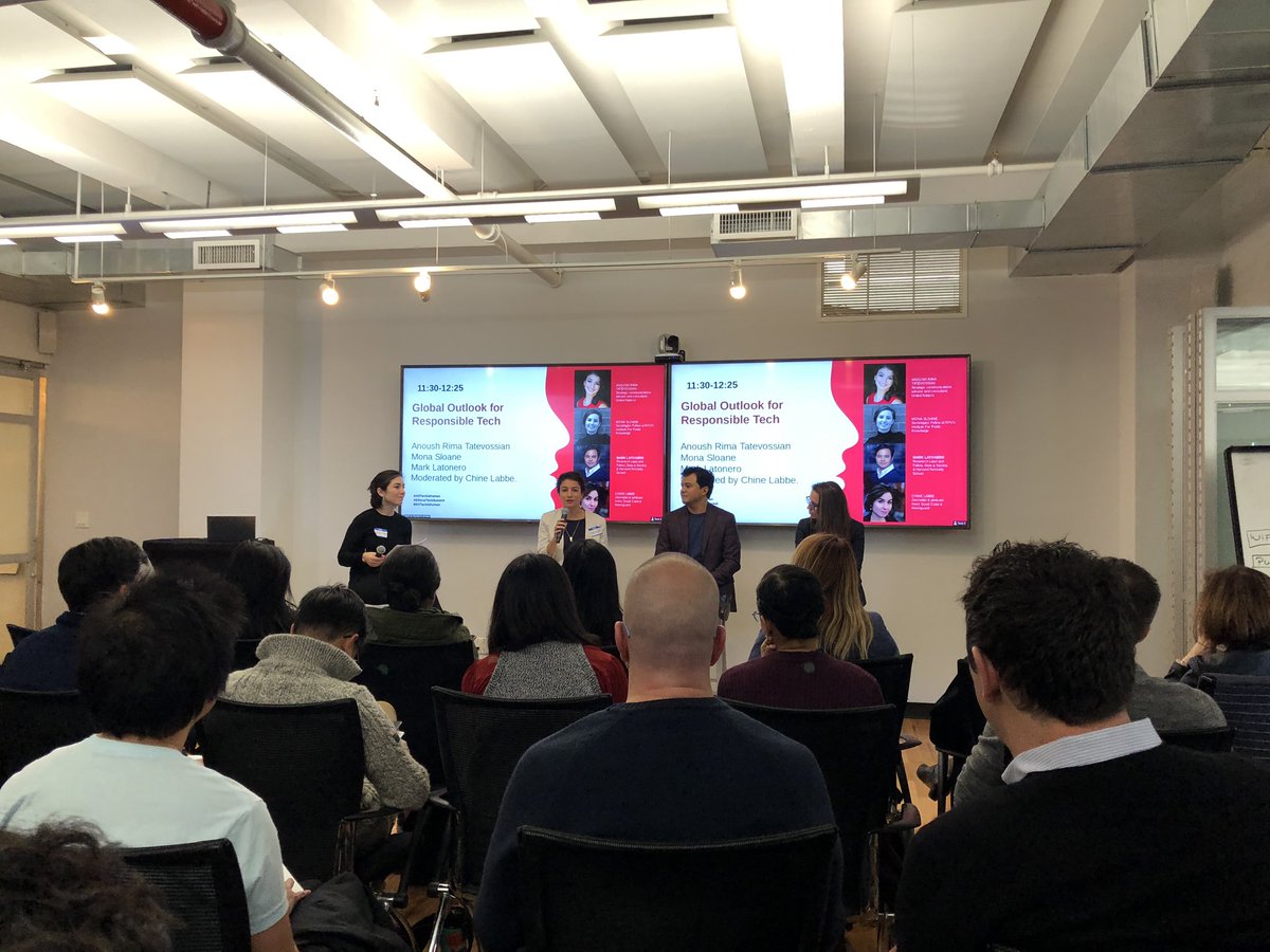 CCNYBIC's tweet image. “Move fast and break things” is fine in a lab, but irresponsible in the marketplace. Applause Applause to @latonero @AllTechIsHuman #EthicalTechSummit @CityCollegeNY