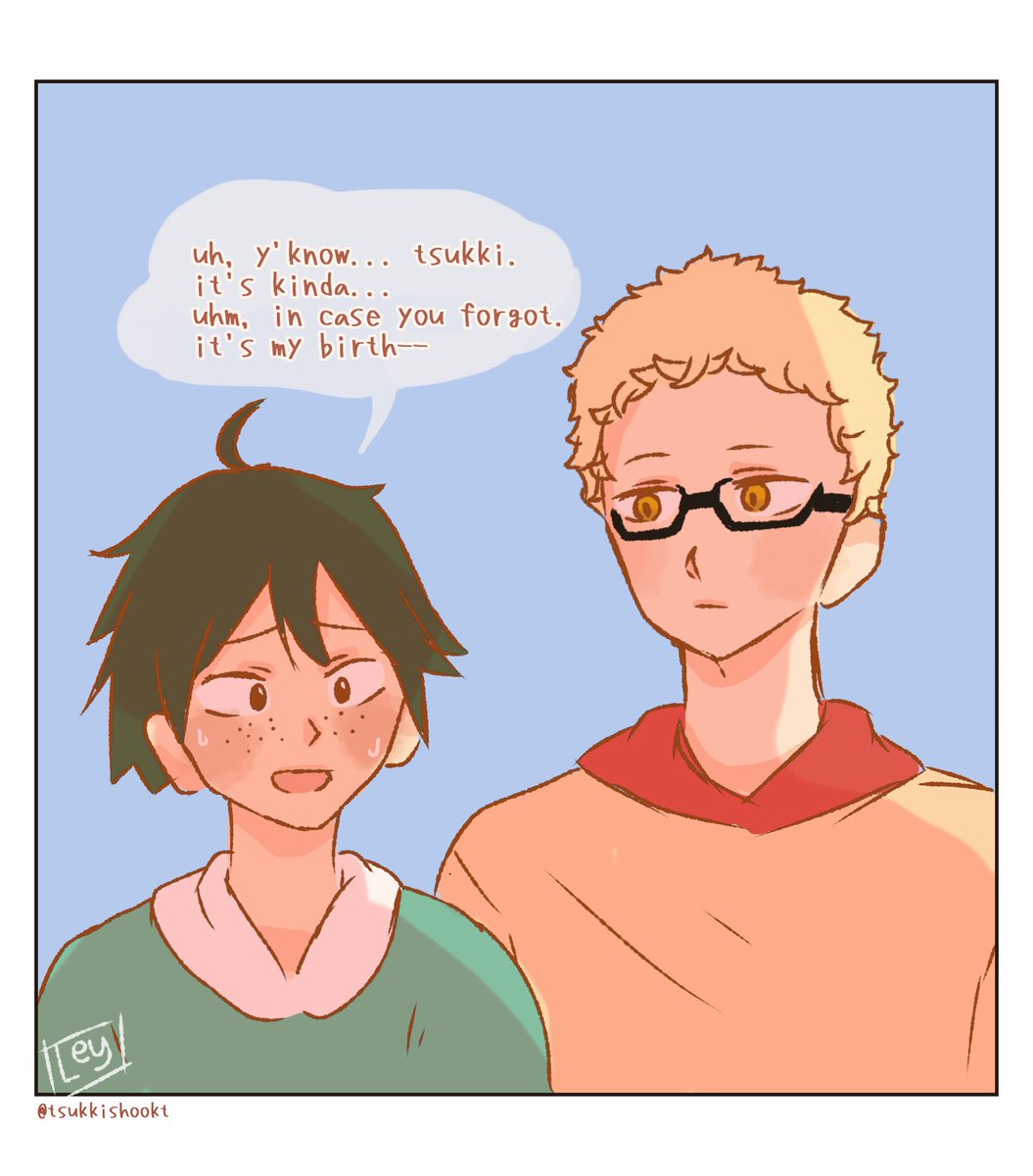 HAPPY BIRTHDAY YAMAGUCHI !!
Wishing the best and for your happiness, u deserve everything that'll put a big bright smile on your face

// how could i forget - tsukki // 